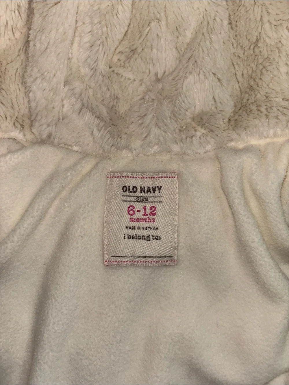 Old Navy Quilted Puffer Coat Lot 2 Pieces Pink Silver Baby Size 6-12 Months